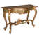 Chateaux De Rochecotte Gilded Console Table And Mirror Set