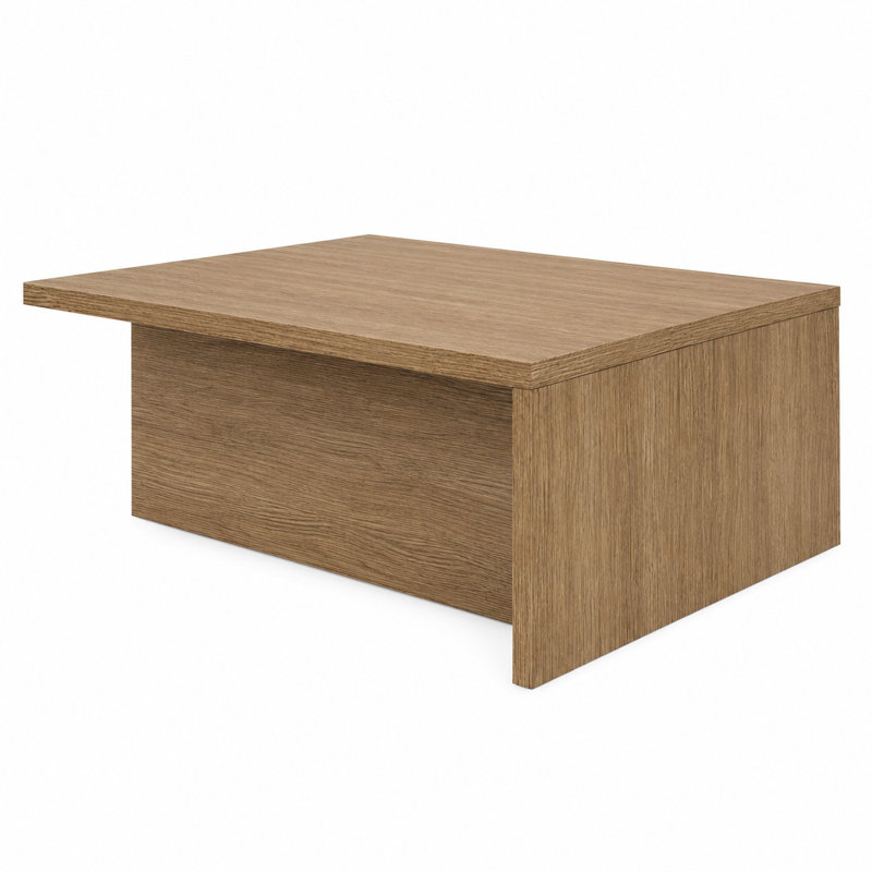 Ensemble de 2 tables de chevet Makoa, Brun