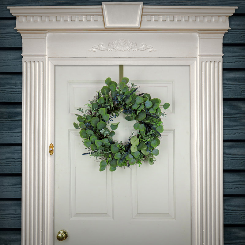 24" Eucalyptus Leaves Wreath