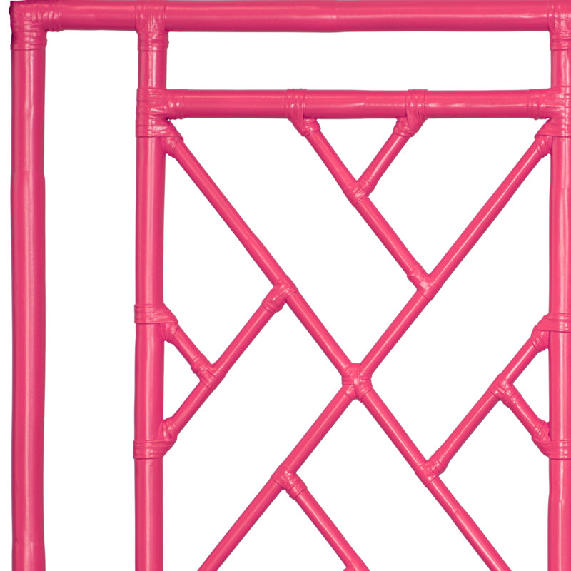 Alden Bed, King, Hot Pink