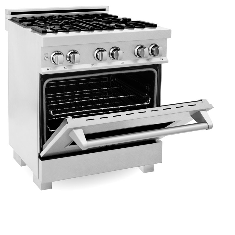 ZLINE 30" Legacy Dual Fuel Range, Satin Stainless Steel