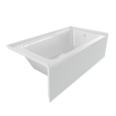 60'' x 30'' Soaking Acrylic Bathtub