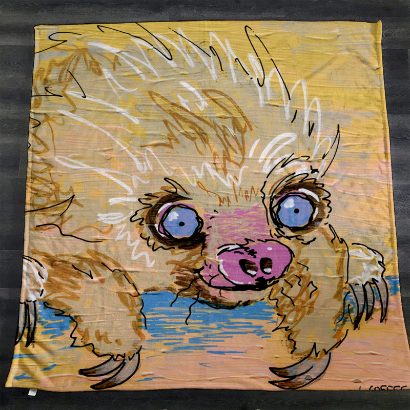 Throw Blanket, 51" W x 60" L
