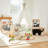 3 Sprouts  - Toy Chest Storage Box for Kids Playroom, Bear