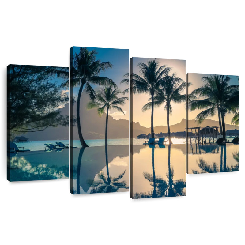 Gillard Retro Bora Bora Gillard, 27" H x 43" W