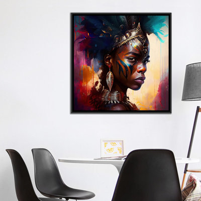 Femme de guerre puissante d'Afrique IV