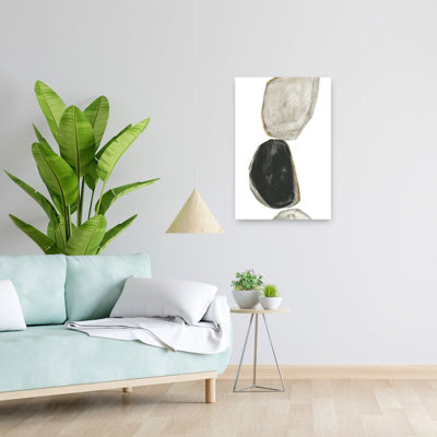 Stones II Abstract Contemporary Minimalist Art