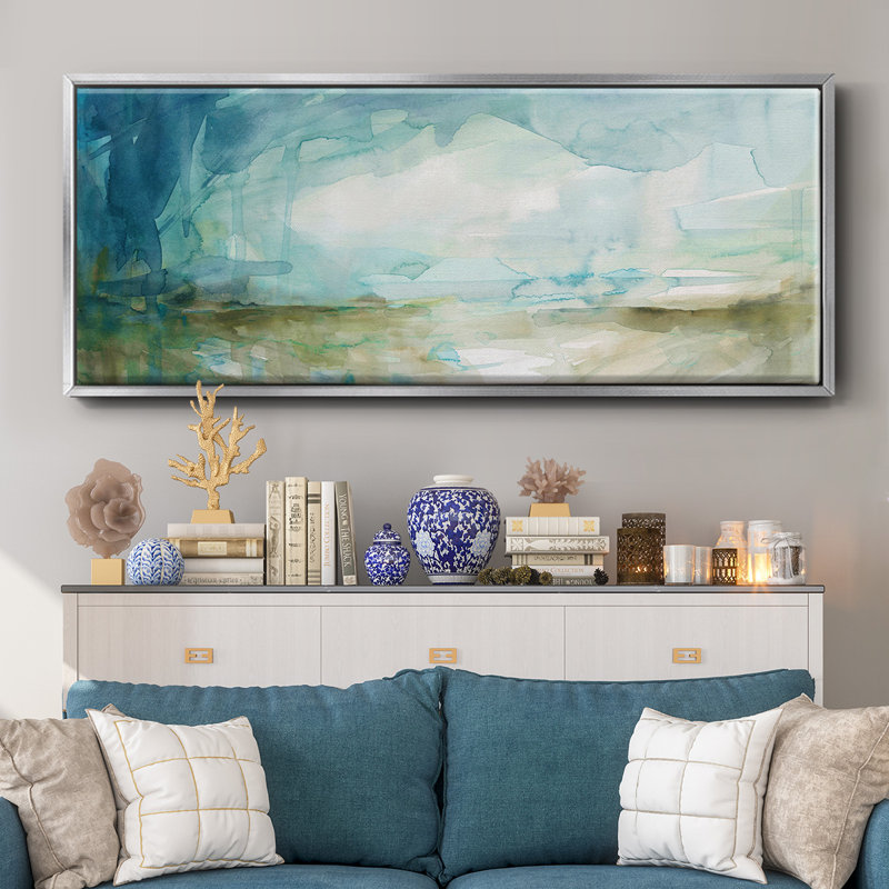 Spring Reflection I- Framed Canvas