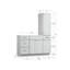 Meuble-lavabo simple 54 po Disar-111379325