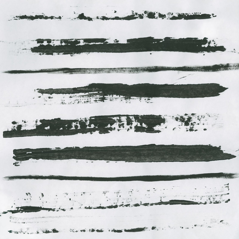 Markmaking Elements III by Melissa Averinos - Wrapped Canvas Painting, 30cm H x 30cm W x 3.8cm D