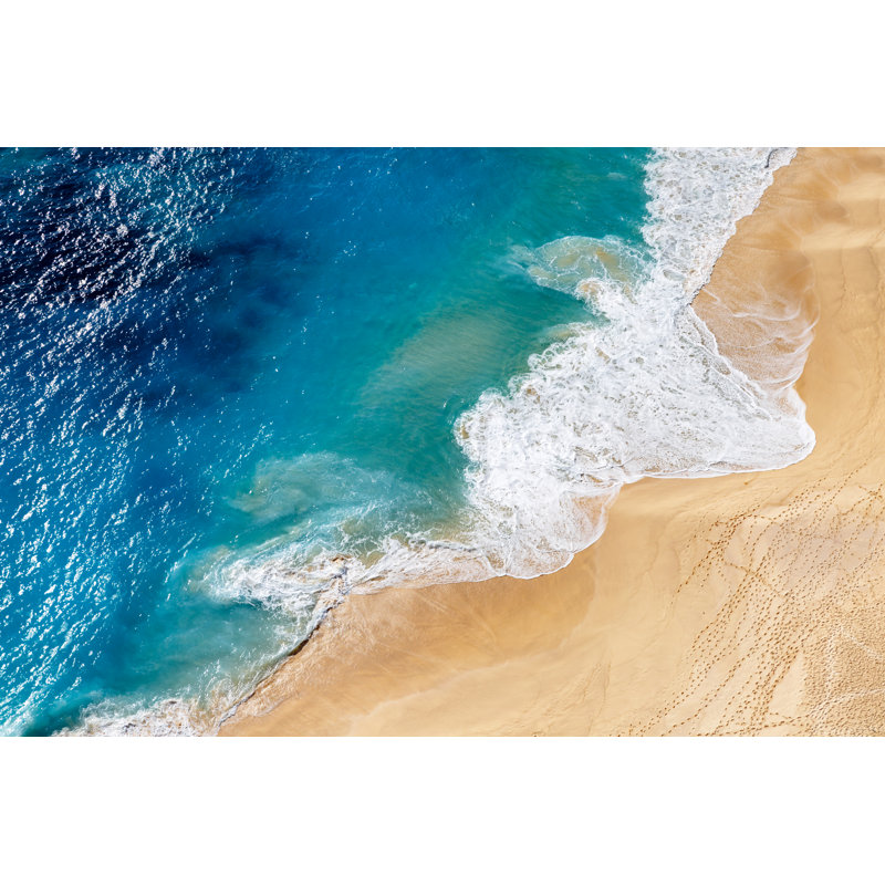 «Tropical Sandy Beach» par Kurmyshov - photographie sur toile tendue, L 12 po x H 8 po