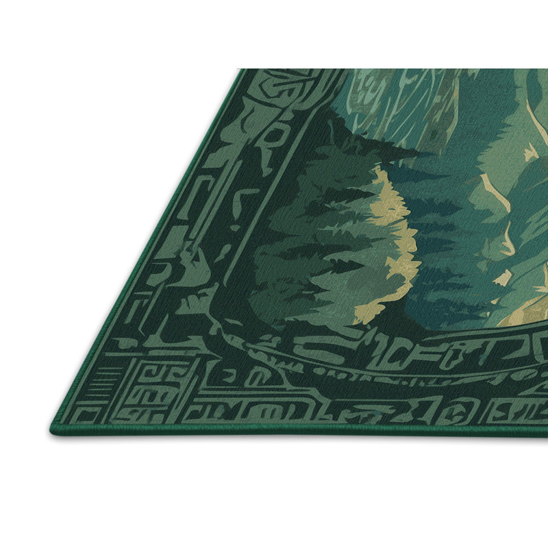 Tapis Guardian's Embrace, Rectangulaire 2 pi x 3 pi