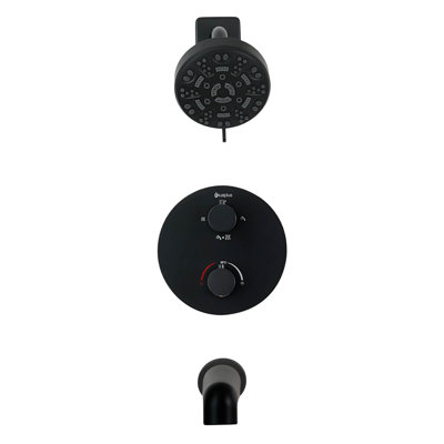 No Dual Function Tub & Shower Faucet with Rough in-Valve