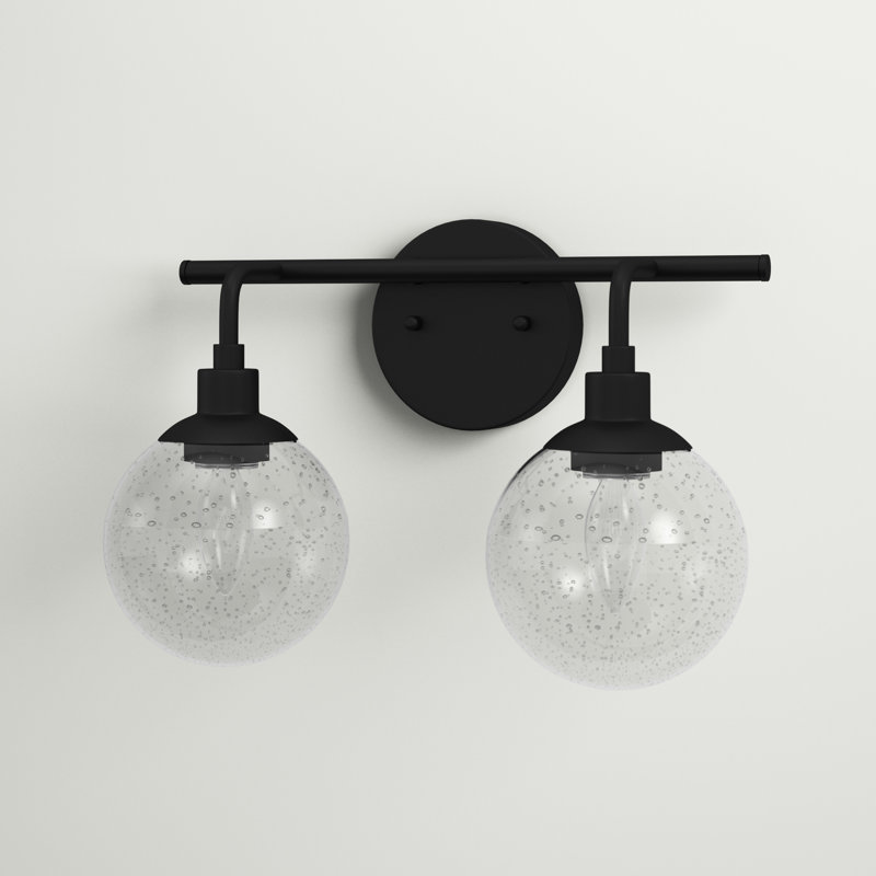 Olson 2 - Light Vanity Light, Flat Black