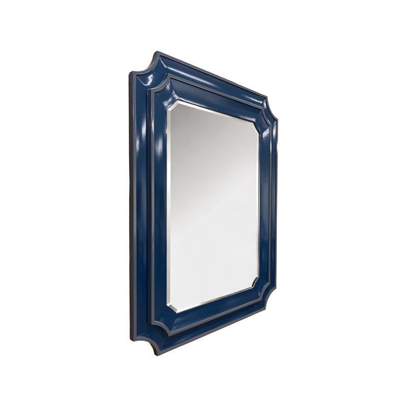 Dante Accent Mirror, Navy