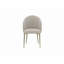 Ensemble de 2 chaises d'appoint en tissu Cora