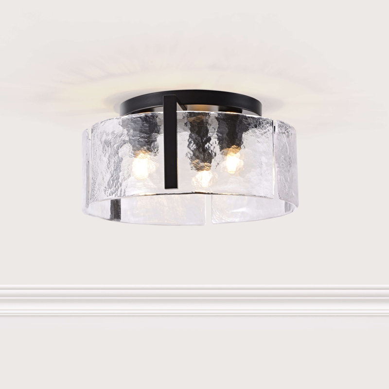 Plafonnier encastré 3 lumières Laia Antique Black