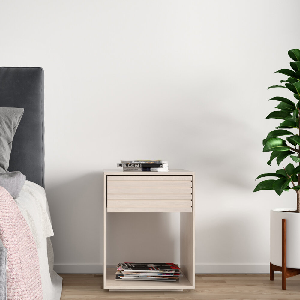 Bedside table deals birch