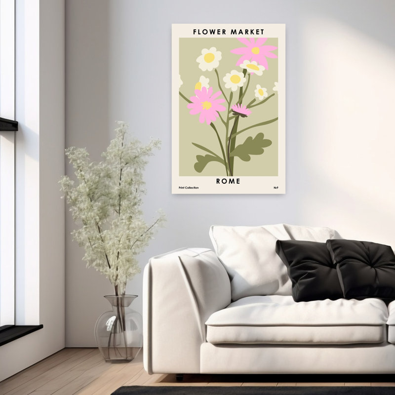Art contemporain, art mural contemporain, H 36 po x l 24 po