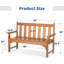 Banc d'extérieur, banc de patio en PEHD-1019612849