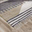 Tapis en jute / coton brun / noir / beige Ziane Southwestern-1367835362