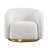 Dove Upholstered Swivel Chair-105268596