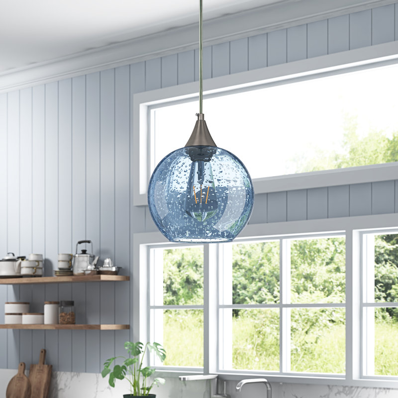 Luminaire suspendu sphère 1 lumière Custar