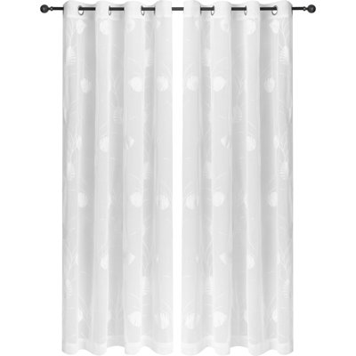 Semi Sheer Curtain Single Panel
