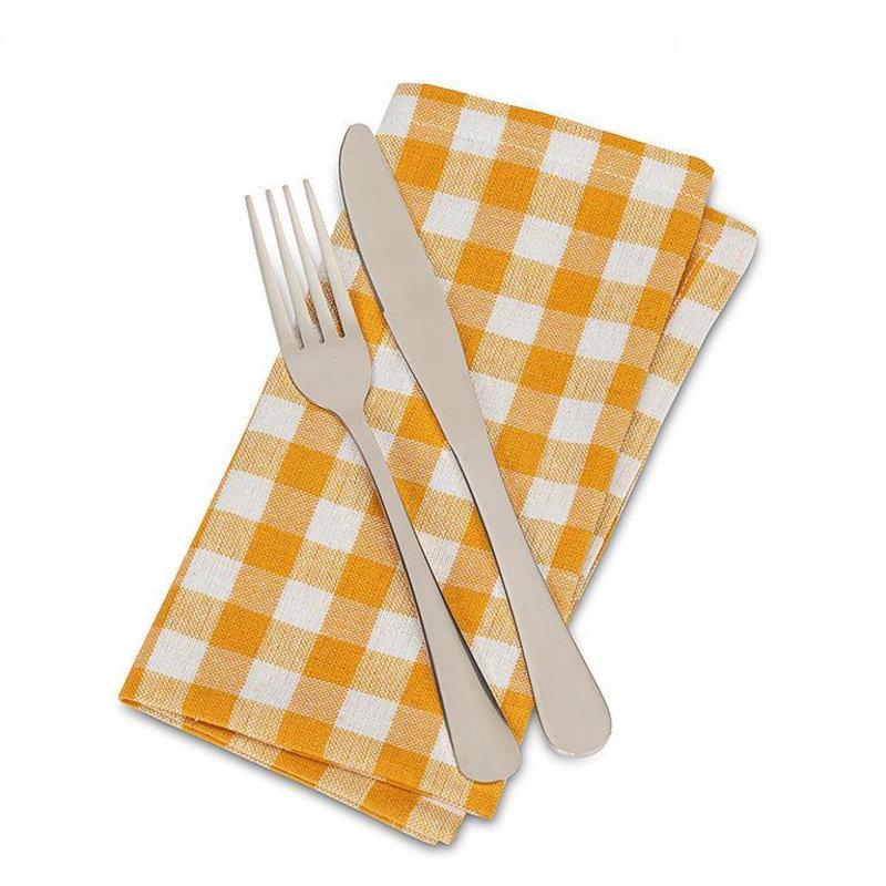 Serviette Gingham Check
