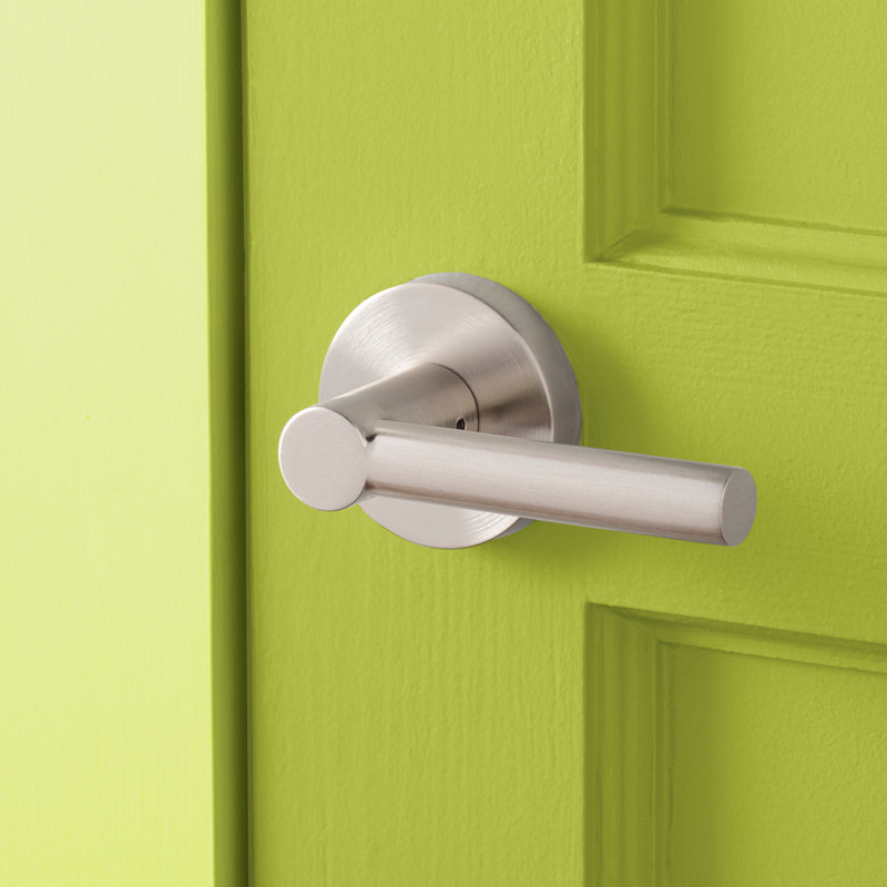 Marin Passage Lever, Satin Nickel