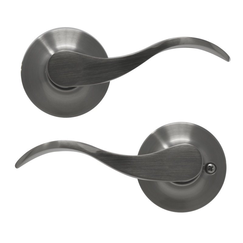 Satin Nickel Single Dummy Door Lever