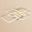 framed square 6-head modern ceiling light-764621688