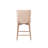 Hardee Upholstered Counter Stool, Champagne Chenille