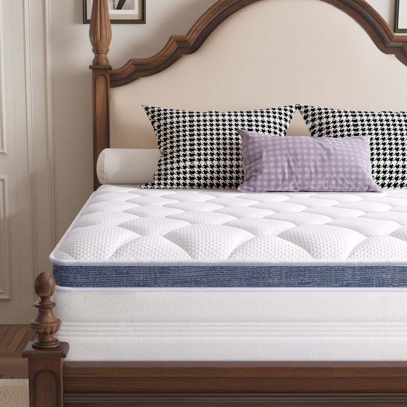 22cm  and 25cm Medium Feeling Pocket Sprung & Memory Foam Hybrid Mattress for Cool Comfort and Lasting Support, 25cm