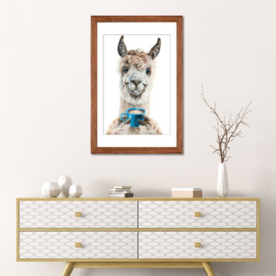 " Llama Latte " by Holly Simental