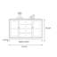 Buffet de 55,12 po de largeur-788479306