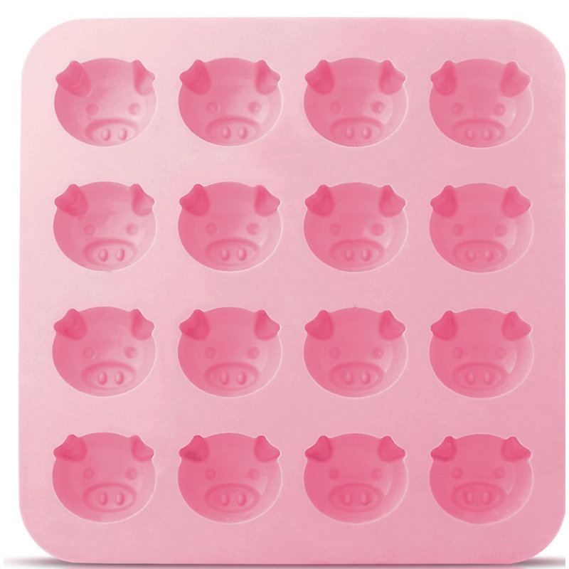 Moule à chocolat cochon antiadhésif en silicone