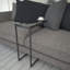 Table de bout Callen 25 po, marbre noir Callen