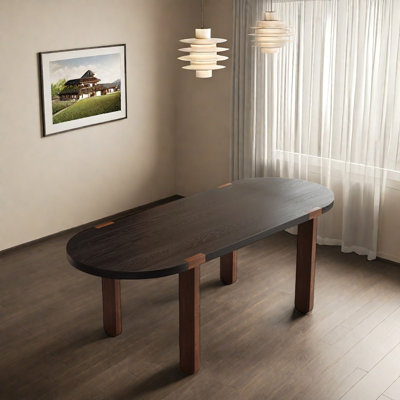 Table de salle à manger noire