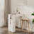 Bar Table Kitchen Pub Table Bistro Table with Shelf Engineered Wood-513344556