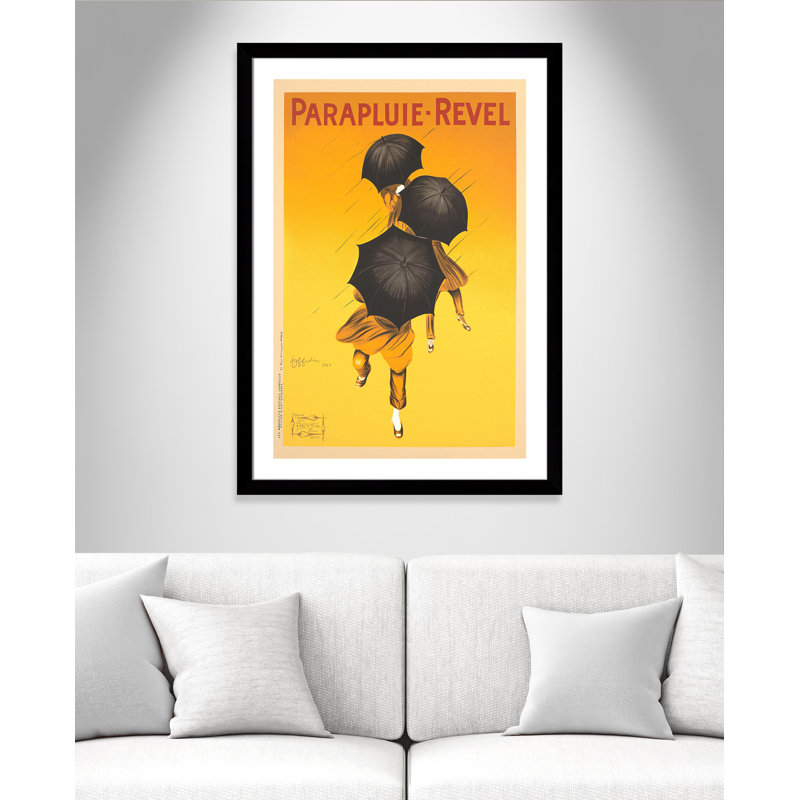 Brickhill Parapluie Revel' Framed Vintage Advertisement