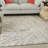 Bonna Abstract Ivory/Gray Area Rug-1724100177