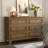 6 Drawer Dresser, Wooden Storage Chest with Metal Handles, Large TV Stand for Bedroom & Living Room-842913871