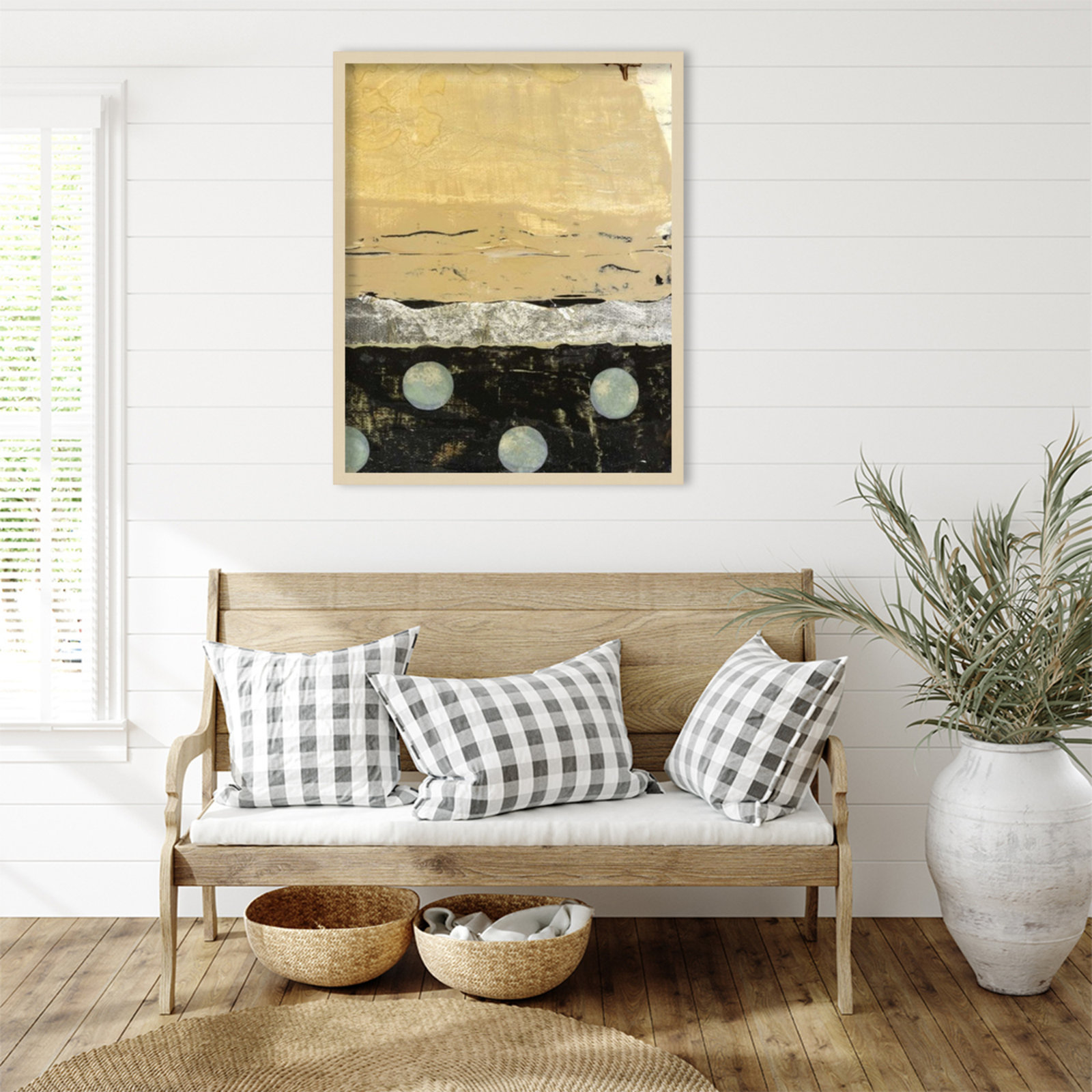 Dirty Weather II Print by Natalie Avondet, 33" H x 27" W, Brown