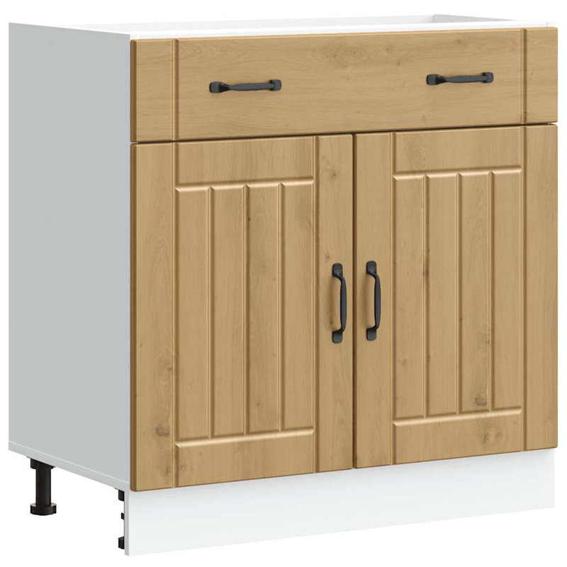 Kitchen Base Cabinet Lucca Engineered Wood, Artisan Oak