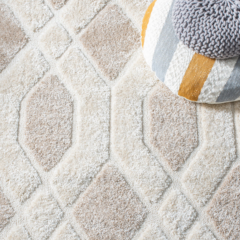 Archway Shag Performance Geometric Rug, Runner 2' x 8'