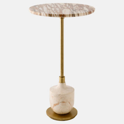Urny Marble End Table