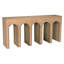 Console en bois massif 68,5 po Enzo
