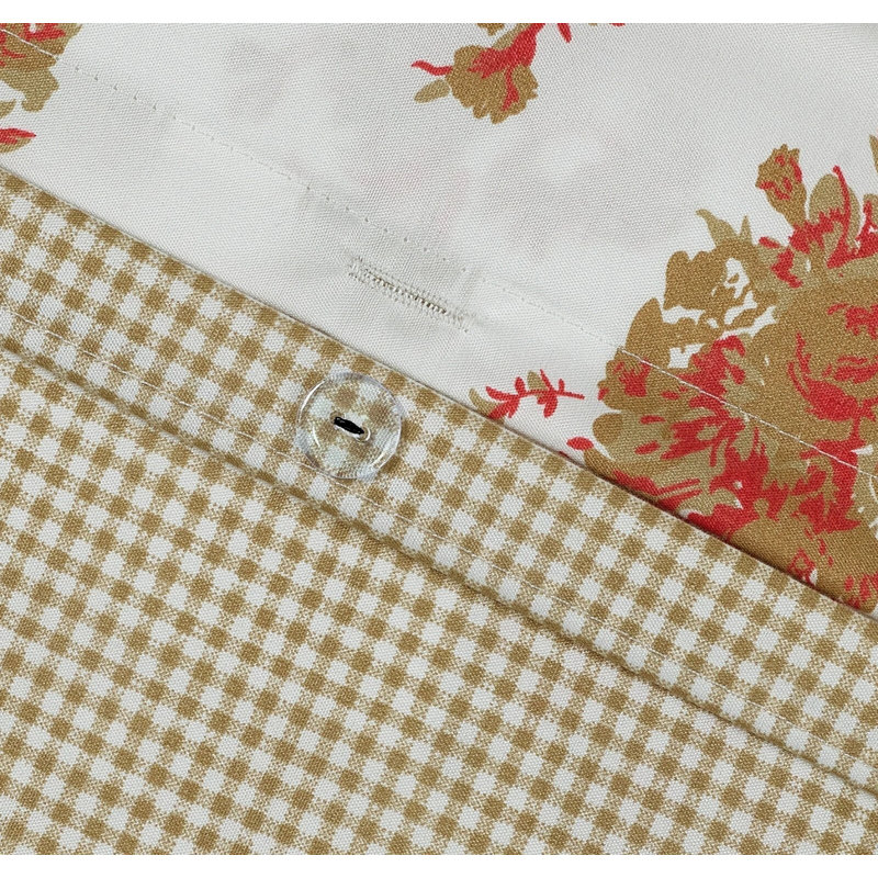 Cotton Duvet Cover Set, King Duvet Cover  + 2 Standard Pillowcases