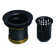 Junior Bar and Laundry Sink Drain Assembly with Removable Strainer Basket